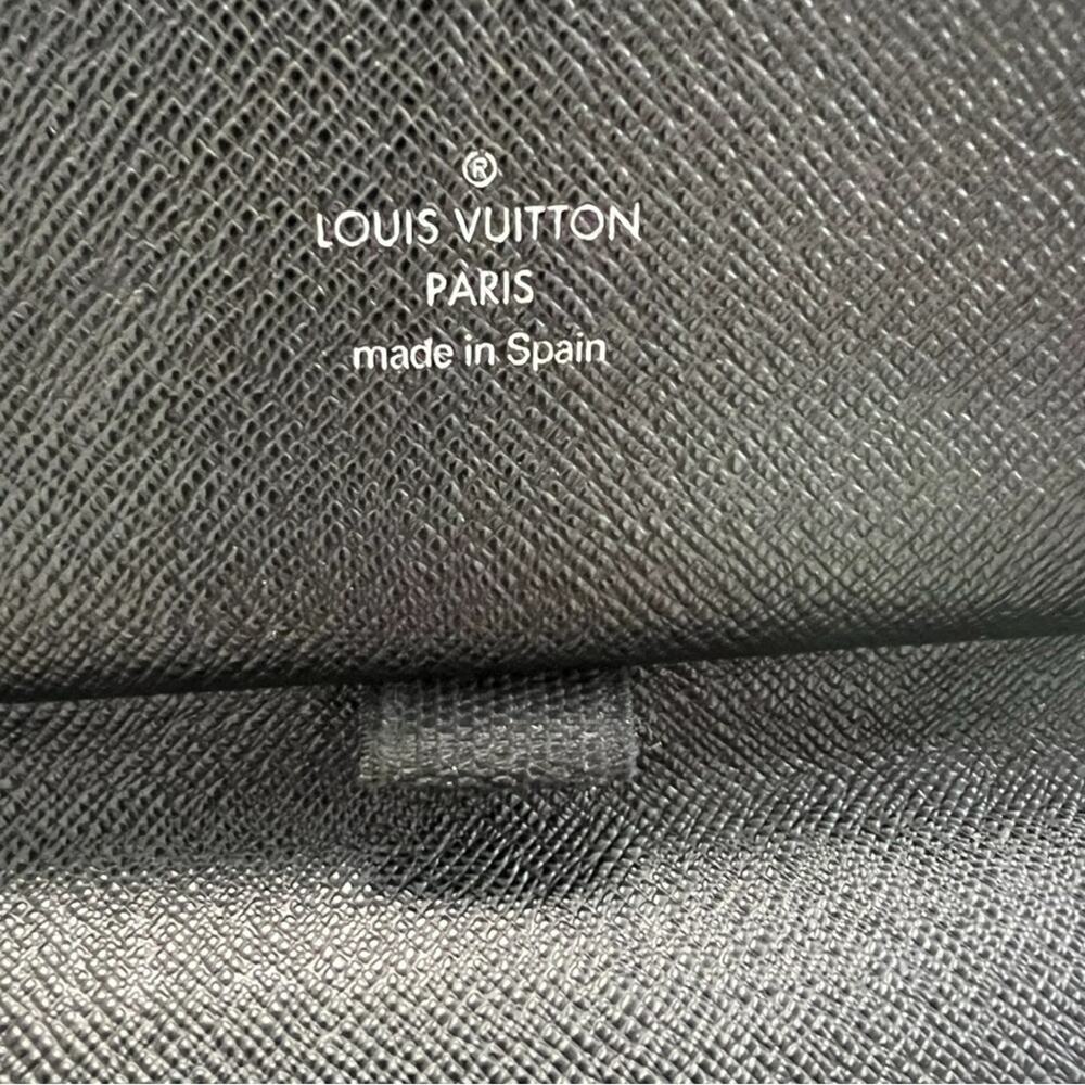 Louis Vuitton Damier Graphite Organizer Zippy Wallet Black Gray - Picture 8 of 9
